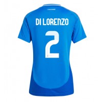 Maglia Calcio Italia Giovanni Di Lorenzo #2 Prima Divisa Donna Europei 2024 Manica Corta